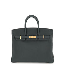 Load image into Gallery viewer, HERMES Birkin Vert Rousseau Togo Leather Size 25
