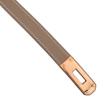 Load image into Gallery viewer, HERMES Kelly Belt Etoupe Epsom
