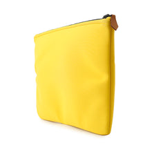 Load image into Gallery viewer, HERMES Pouch Truth Flat Neoban Yellow Polyamide Size MM
