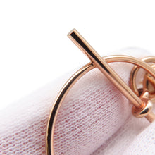 Load image into Gallery viewer, HERMES Echappee Loop Earrings Size PM 18K Pink Gold
