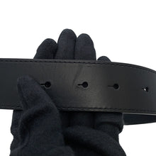 Load image into Gallery viewer, BALENCIAGA BB Logo Belt Size 100 Black771935 Leather
