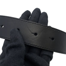 Load image into Gallery viewer, BALENCIAGA BB Logo Belt Size 100 Black771935 Leather
