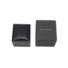 将图像加载到图库查看器中，BVLGARI Parentesi Tubogas Diamond Ring Size M (approximately 11-13) K18YG Stainless Steel
