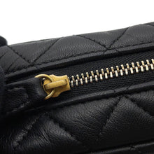 将图像加载到图库查看器中，CHANEL Matelasse ChainShoulder Bag BlackA91796 Lambskin Size 18
