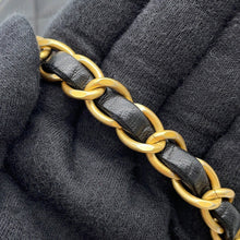 将图像加载到图库查看器中，CHANEL Matelasse ChainShoulder Bag BlackA91796 Lambskin Size 18
