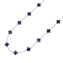 Load image into Gallery viewer, Van Cleef &amp; Arpels Vintage Alhambra Necklace 20 motifsVCARP7S500 18K White Gold
