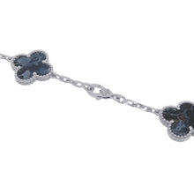 Load image into Gallery viewer, Van Cleef &amp; Arpels Vintage Alhambra Necklace 20 motifsVCARP7S500 18K White Gold

