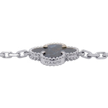 Load image into Gallery viewer, Van Cleef &amp; Arpels Vintage Alhambra Necklace 20 motifsVCARP7S500 18K White Gold

