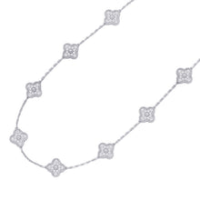 Load image into Gallery viewer, Van Cleef &amp; Arpels Vintage Alhambra Necklace 10 MotifsVCARA42400 18K White Gold
