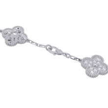 Load image into Gallery viewer, Van Cleef &amp; Arpels Vintage Alhambra Necklace 10 MotifsVCARA42400 18K White Gold
