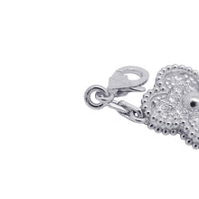 Load image into Gallery viewer, Van Cleef &amp; Arpels Vintage Alhambra Necklace 10 MotifsVCARA42400 18K White Gold
