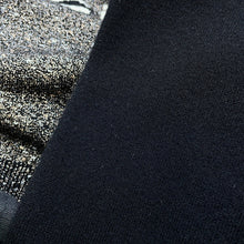 将图像加载到图库查看器中，CHANEL Logo Knit Size 38 Black/MulticolorP62886 Cashmere43% Cotton21% Viscose18% Silk8% Polyester5% Polyamide4% Elastine1%
