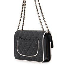 Load image into Gallery viewer, CHANEL Chain wallet Black/WhiteAP4511 B19381 U8704 Lambskin
