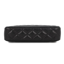 将图像加载到图库查看器中，CHANEL ChainShoulder Bag Matelasse CC Logo ChainClutch BlackAP4704 Caviar Leather
