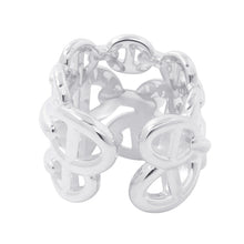 Load image into Gallery viewer, HERMES Chaine d'Ancre Anchene Ring Size GM/49/#9 SV925
