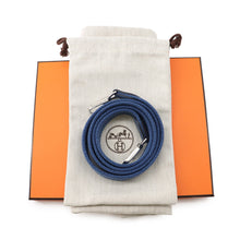 将图像加载到图库查看器中，HERMES Evelyne Long Blue Tie Taurillon Clemence Size TPM
