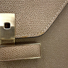 将图像加载到图库查看器中，Valextra Valextra Idide 2WAY Handbag OysterGrayV5E36-28-TO-OC Leather Size Mini
