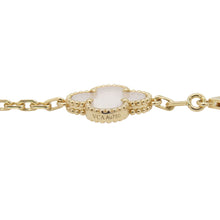Load image into Gallery viewer, Van Cleef &amp; Arpels Vintage Alhambra Bracelet 5 motifsVCARP39D00 18K Yellow Gold
