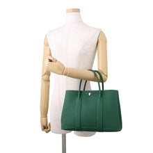 Load image into Gallery viewer, HERMES Garden Party Vert Moyen Negonda Leather Size TPM
