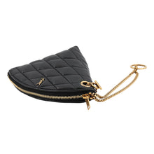 Load image into Gallery viewer, SAINT LAURENT PARIS Sado Coin Purse Black802198 Lambskin
