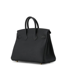 将图像加载到图库查看器中，HERMES Birkin Black Togo Leather Size 25
