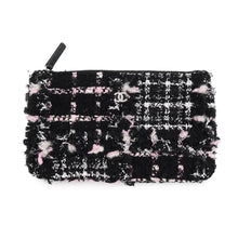 Load image into Gallery viewer, CHANEL CHANEL22 ChainShoulder Bag Black/Pink/WhiteAS3260 Tweed Leather Size Small
