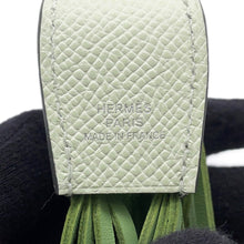 Load image into Gallery viewer, HERMES Poisson Bag Charm Celeste/Vert Fizz/Vert Cricket Epsom Swift Leather
