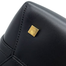 Load image into Gallery viewer, SAINT LAURENT PARIS LE 37 2WAY Handbag Black7490362 Calf Leather Size Small
