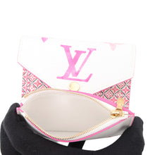 Load image into Gallery viewer, LOUIS VUITTON Portefeuille Victorine Crème/Rose TrianonM82062 Monogram Empreinte Leather
