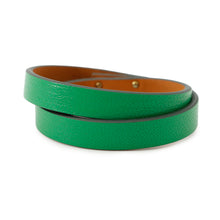 Load image into Gallery viewer, HERMES Mini Kelly Double Tour Bracelet Size T2 Bamboo Chevre Myzore Goatskin
