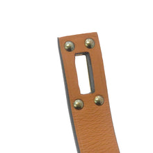 Load image into Gallery viewer, HERMES Mini Kelly Double Tour Bracelet Size T2 Bamboo Chevre Myzore Goatskin
