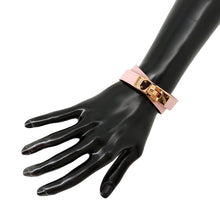 Load image into Gallery viewer, HERMES Kelly Double Tour Bracelet Size T2 Rose Sakura Swift Leather
