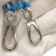 将图像加载到图库查看器中，LOUIS VUITTON LVxYK Speedy Bandouliere Blue/WhiteM46425 Monogram Empreinte Leather Infinity Dot Size 20

