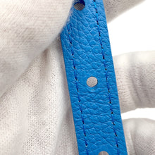 将图像加载到图库查看器中，LOUIS VUITTON LVxYK Speedy Bandouliere Blue/WhiteM46425 Monogram Empreinte Leather Infinity Dot Size 20

