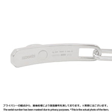 将图像加载到图库查看器中，HERMES Kelly Chaine Single Tour Bracelet Size 15 SV925
