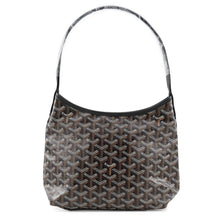 Load image into Gallery viewer, GOYARD Boheme Hobo Bag BlackBOHEMEMINTY01CL01P PVC Leather Size Mini
