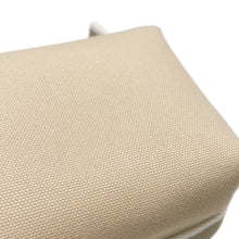 将图像加载到图库查看器中，HERMES Brid a Black Beige Canvas Size PM
