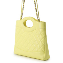 将图像加载到图库查看器中，CHANEL CHANEL31 Shopping Bag YellowAS4133 Shiny Calf Leather Size Small
