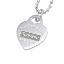 将图像加载到图库查看器中，TIFFANY&amp;Co. Supreme Collaboration Return to Heart Tag Necklace SV925
