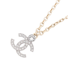 Load image into Gallery viewer, CHANEL CC Logo NecklaceABC147 B14705 Metal Rhinestone
