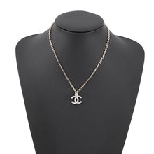 Load image into Gallery viewer, CHANEL CC Logo NecklaceABC147 B14705 Metal Rhinestone
