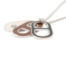 Load image into Gallery viewer, HERMES Maillon Deep Necklace Dune Metal

