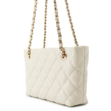 将图像加载到图库查看器中，CHANEL Timeless Classics Line ChainClutch Bag Light GrayAP4423 Caviar Leather
