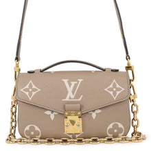 将图像加载到图库查看器中，LOUIS VUITTON Pochette Metis EW TourterelleGray/CreamM23081 Monogram Empreinte Leather
