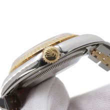 Load image into Gallery viewer, ROLEX Datejust W36mm Stainless Steel K18YG Champagne Dial16233
