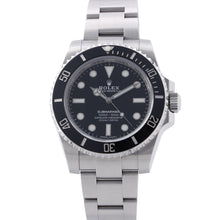 Load image into Gallery viewer, ROLEX Submariner No-Date W40mm Stainless Steel Black Dial114060

