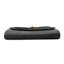 Load image into Gallery viewer, HERMES Kelly wallet long to go Black Epsom
