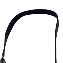 将图像加载到图库查看器中，CELINE logo messenger bag Black194503DOT Leather
