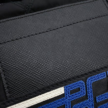 Load image into Gallery viewer, PRADA Fabric Crossbody Bag Black/Blue/White2VZ013 Nylon Leather
