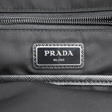 Load image into Gallery viewer, PRADA Fabric Crossbody Bag Black/Blue/White2VZ013 Nylon Leather
